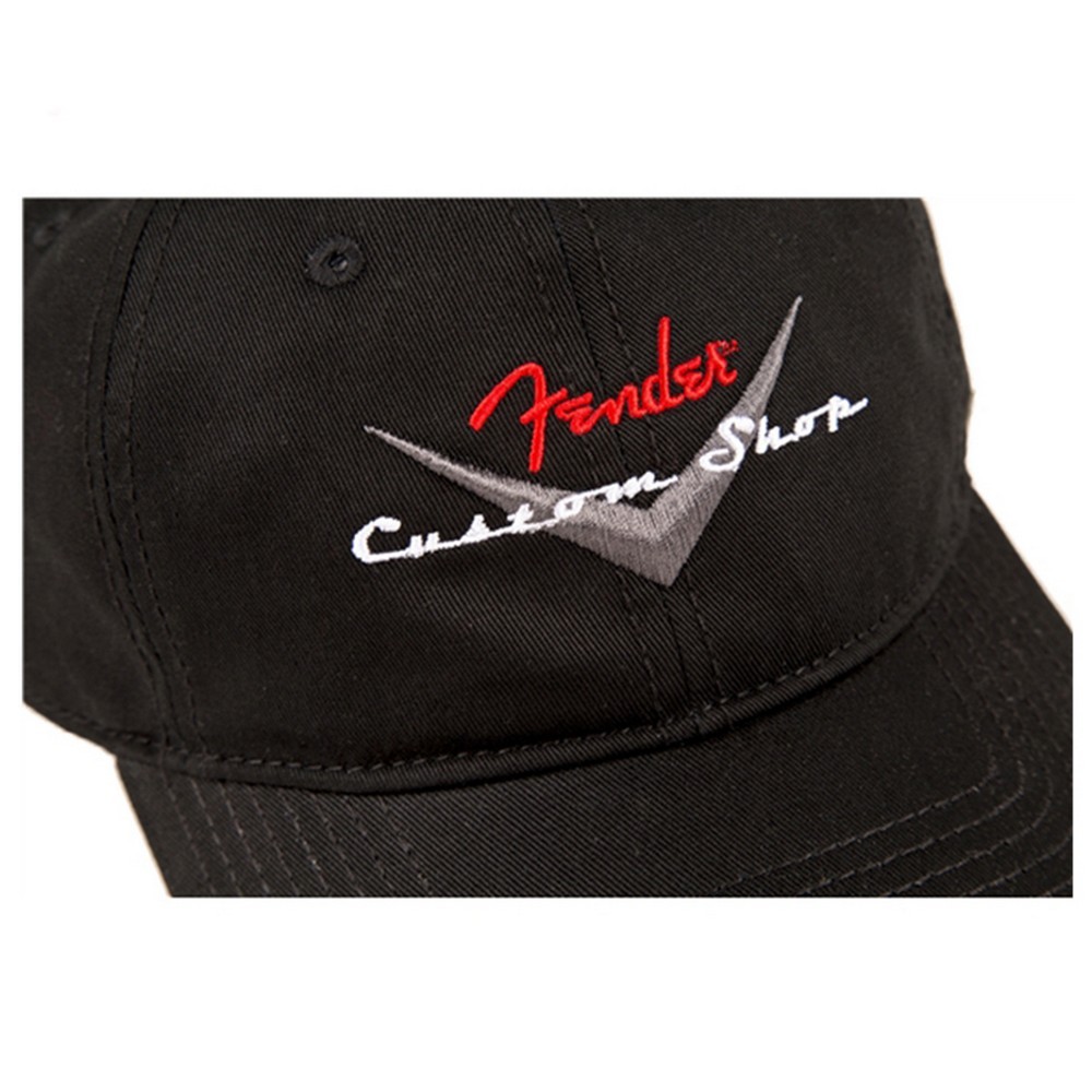 Fender Custom Shop Baseball Hat - Black (9106635306)