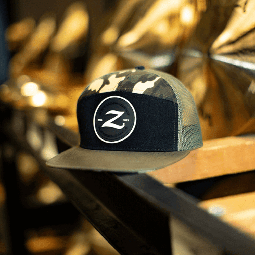 Zildjian ZAHC0032 Camo 7-Panel Trucker Hat