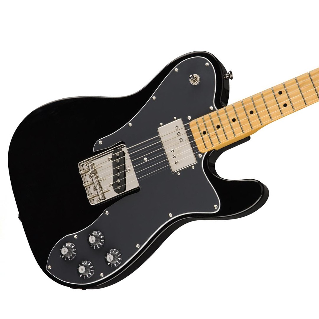 Squier by Fender Classic Vibe '70s Telecaster Custom Electric Guitar - Maple - Black (374050506)