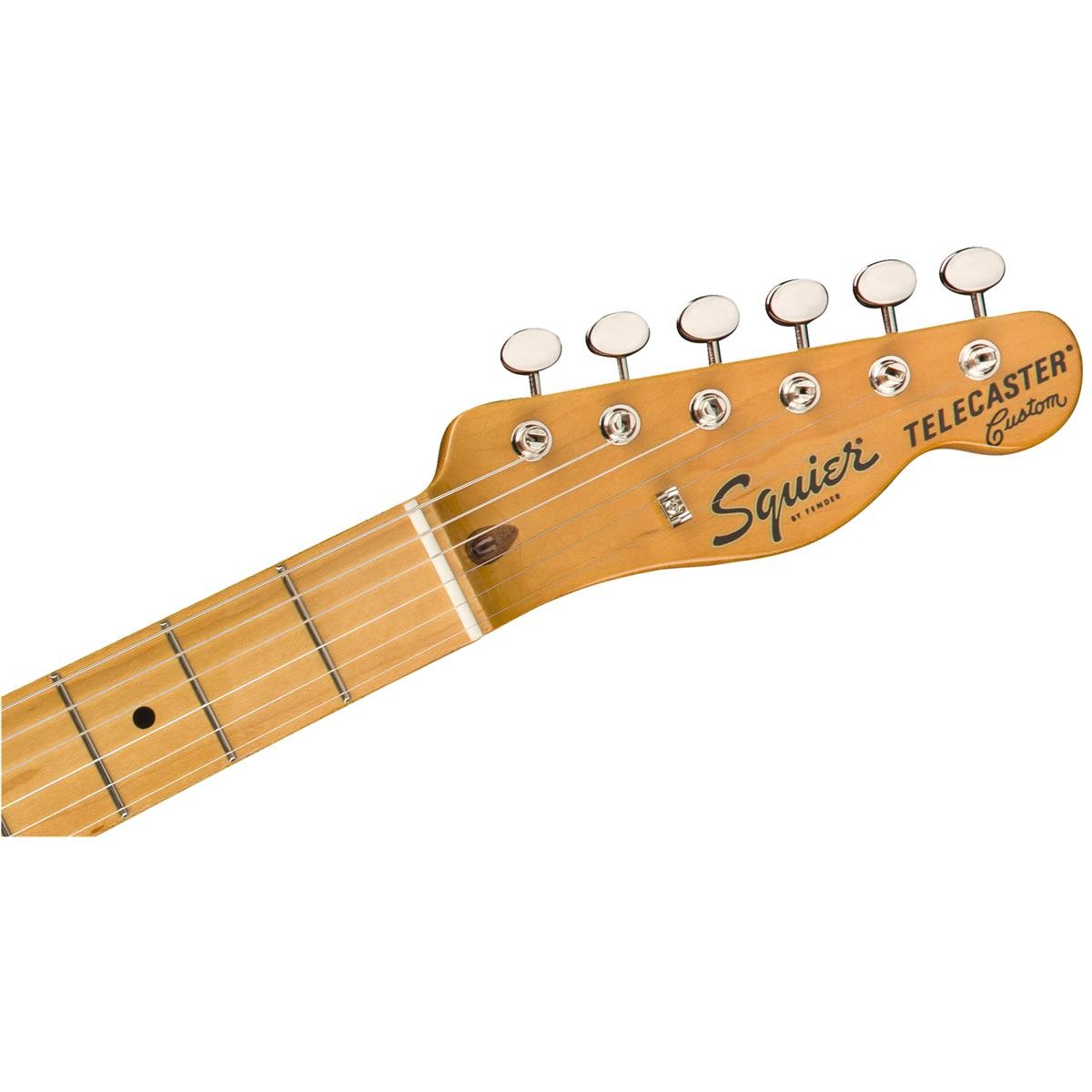 Squier by Fender Classic Vibe '70s Telecaster Custom Electric Guitar - Maple - Black (374050506)