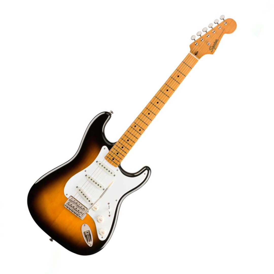 Squier by Fender Classic Vibe '50s Stratocaster Maple Fingerboard Guitar 2-Color Sunburst (374005500)