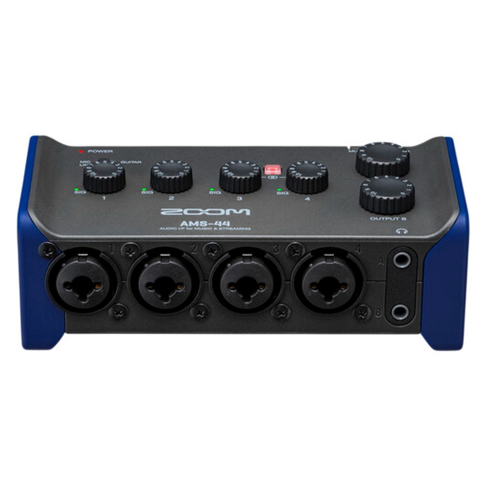 Zoom AMS-44 4x2 USB Audio Interface for Music and Streaming