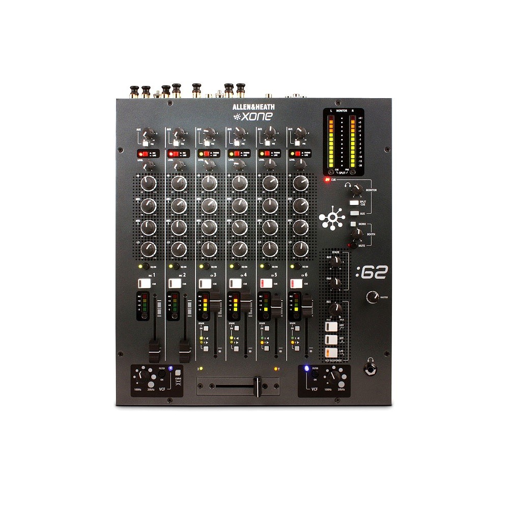 Allen & Heath XONE:62 Professional 6-Channel Club/DJ Mixer