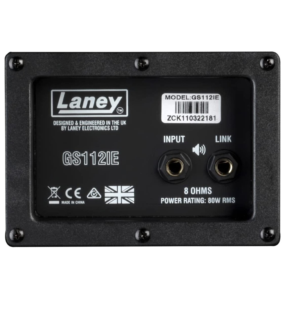 Laney GS112IE 80 Watts Guitar Cabinet (Black)