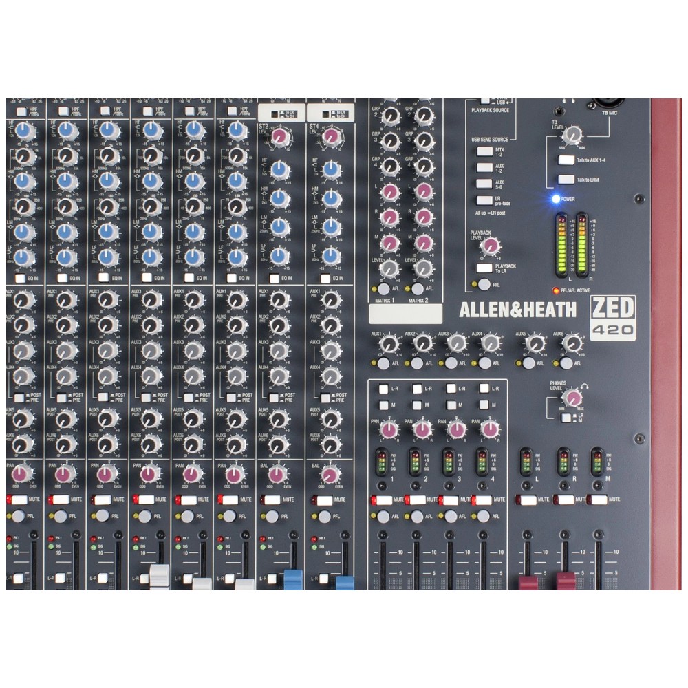 Allen & Heath ZED2042 16-Channel Mixer with USB