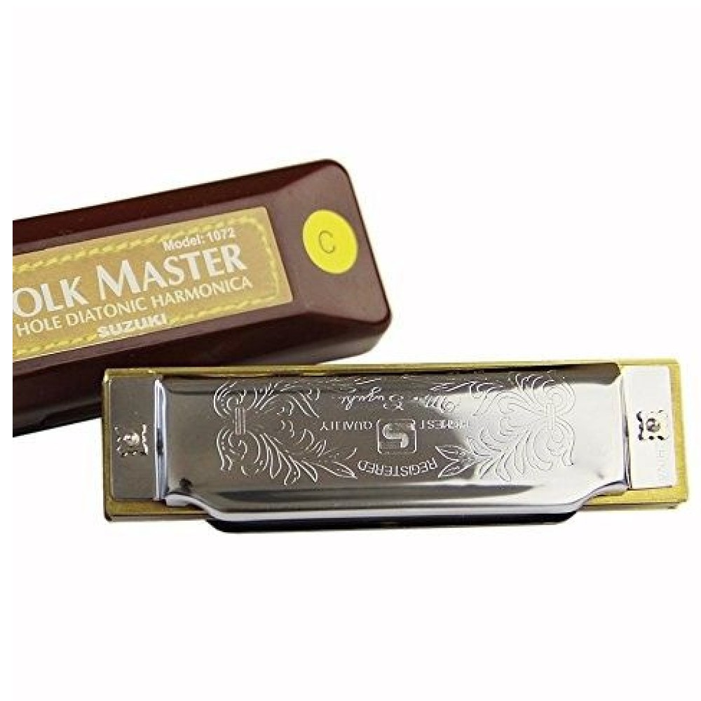 Suzuki 1072-G Folkmaster Harmonica (Key of G)