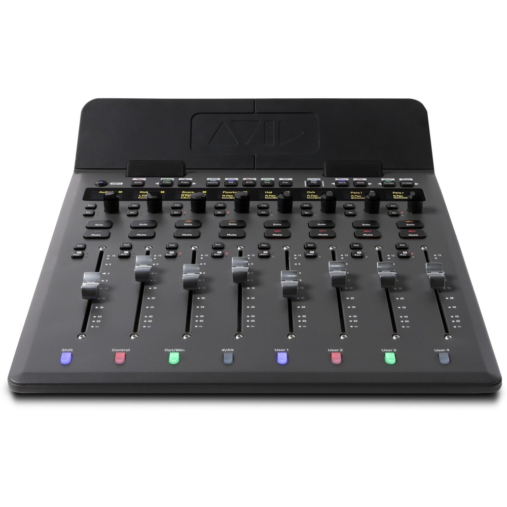 Avid S1 EUCON-Enabled Desktop Control Surface 8-Fader Touch Sensitive Motor