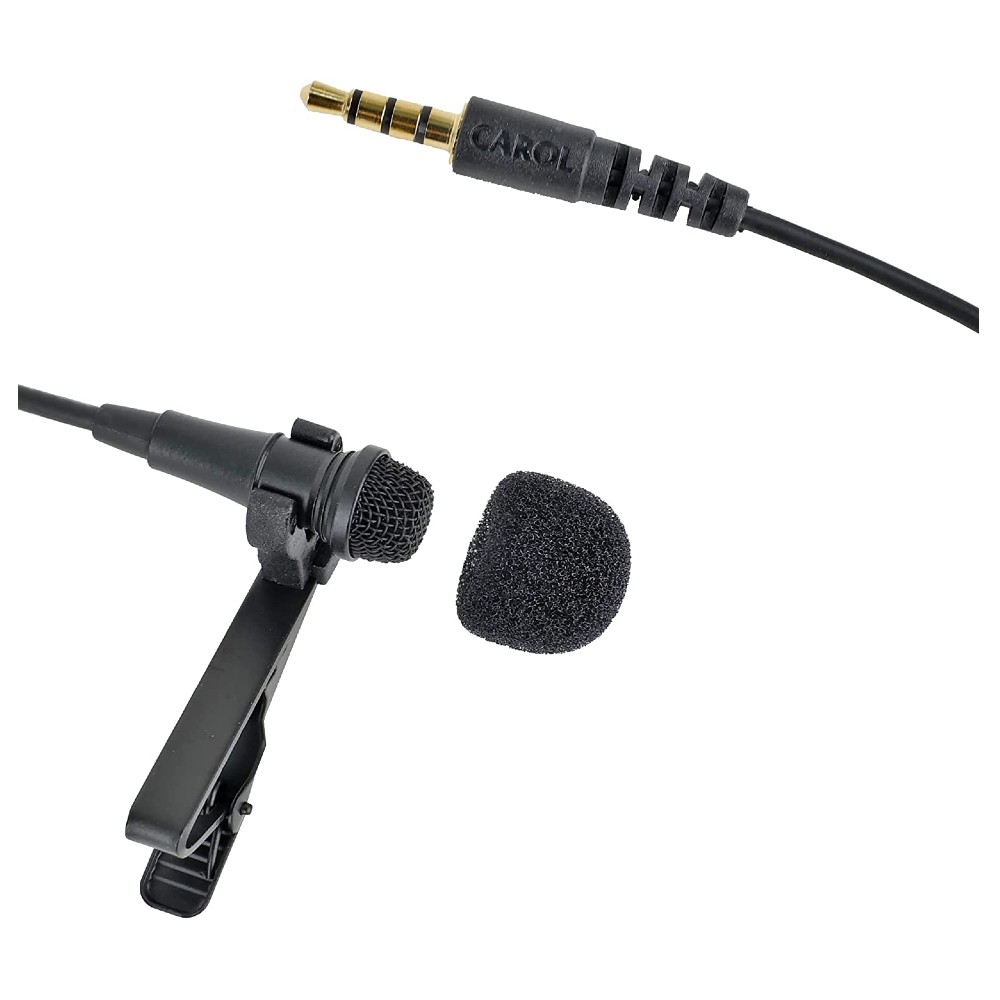 CAROL MDM-865(TS) Lavalier Lapel Omnidirectional Condenser Microphone