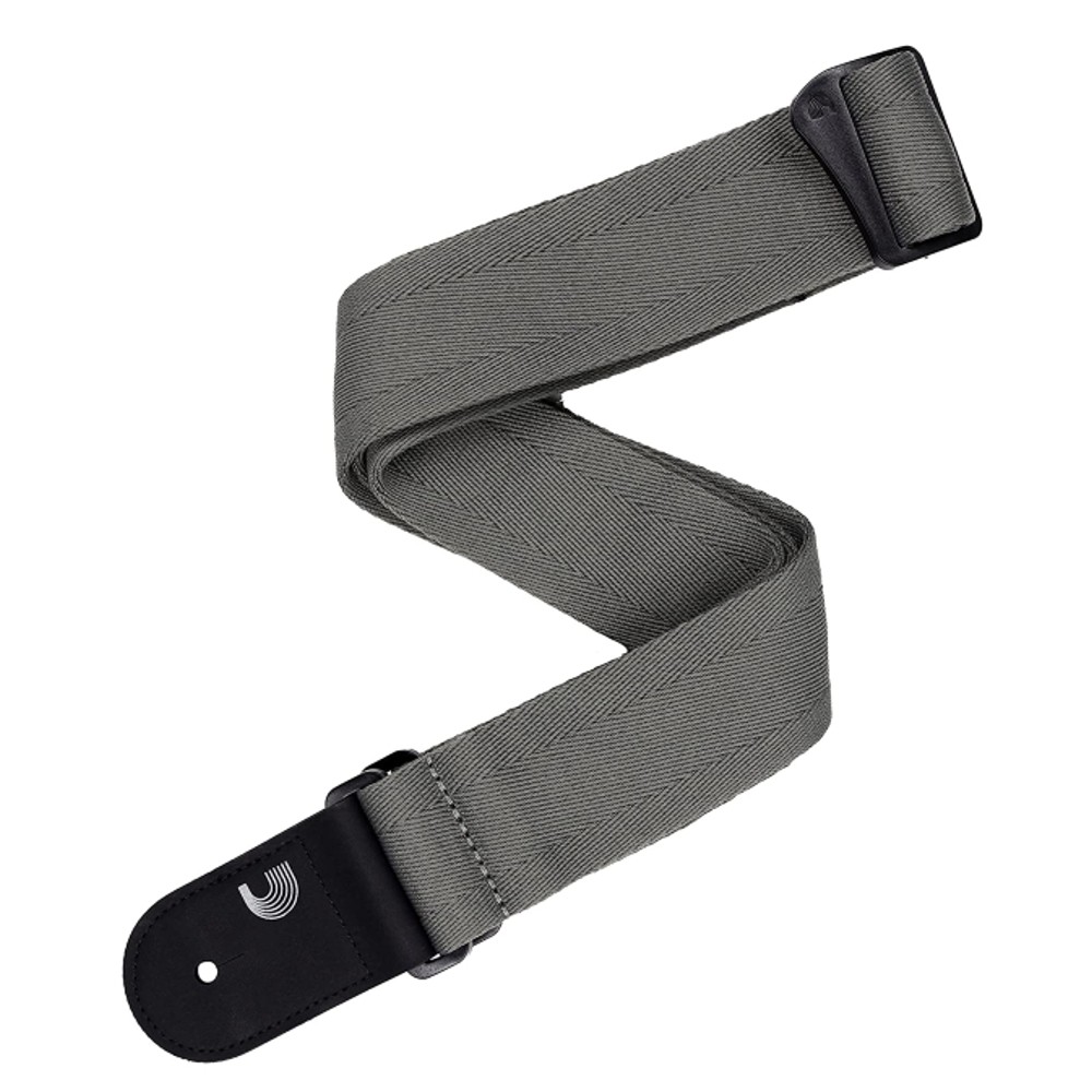 D'Addario 50RB02 Eco Comfort Guitar Straps - Grey