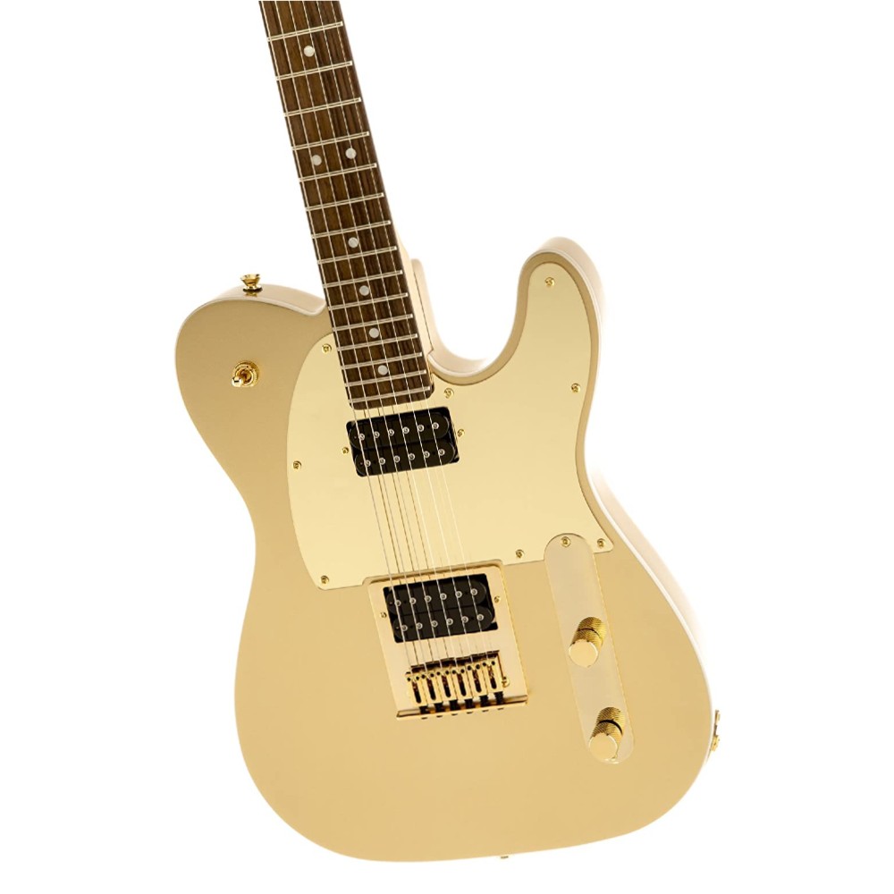 Squier by Fender John 5 Signature Telecaster Electric Guitar - Indian Laurel Fingerboard - Frost Gold (371006579)