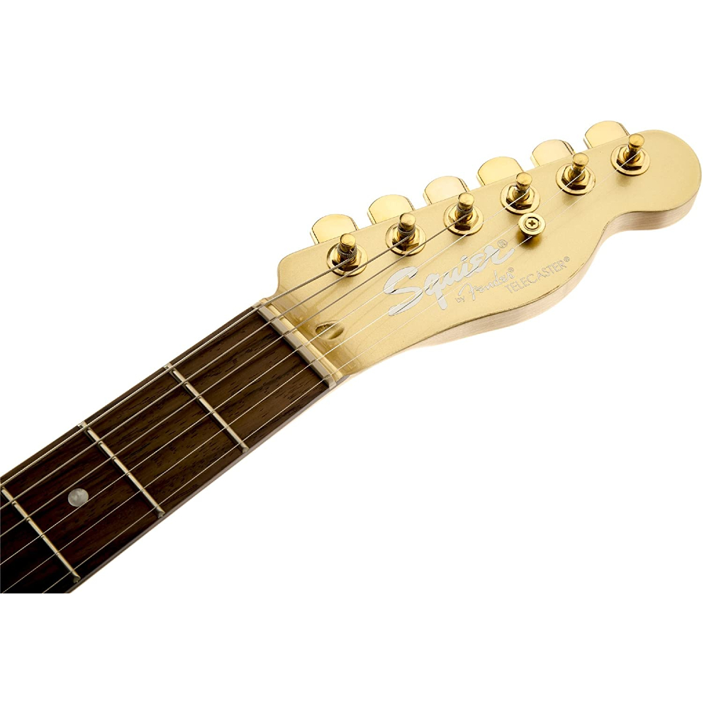 Squier by Fender John 5 Signature Telecaster Electric Guitar - Indian Laurel Fingerboard - Frost Gold (371006579)