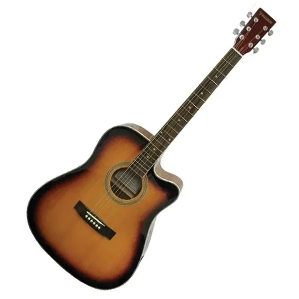 Fernando AW-41C Acoustic Guitar with Cutaway (Sunburst)