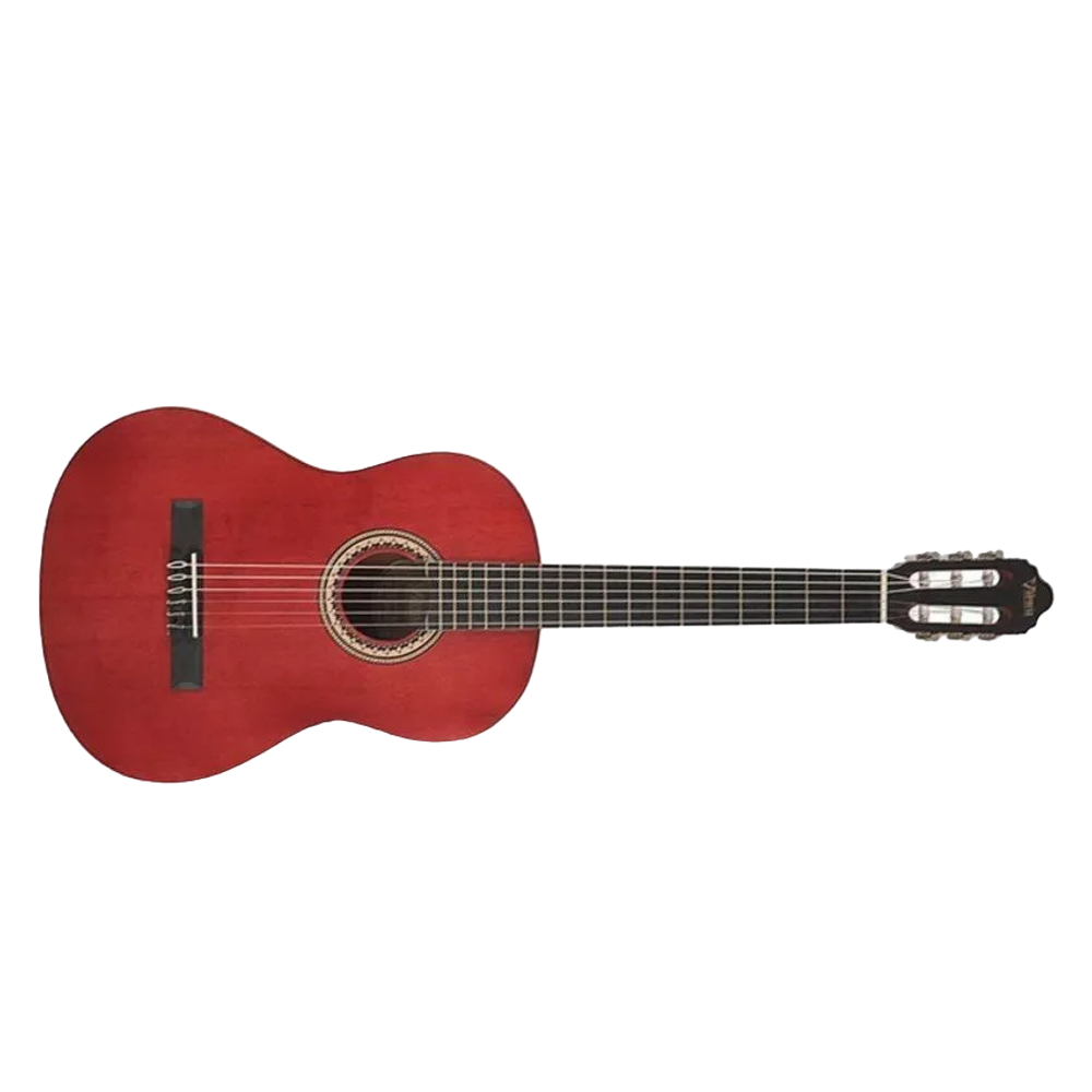 Valencia VC202 Classical Guitar (Wine Red)