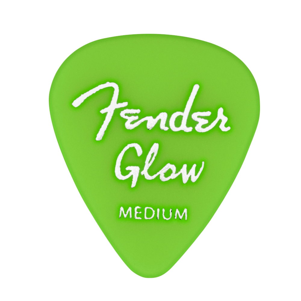 Fender Glow In The Dark 351 Guitar Picks Thin/Medium/Heavy (1980351020)