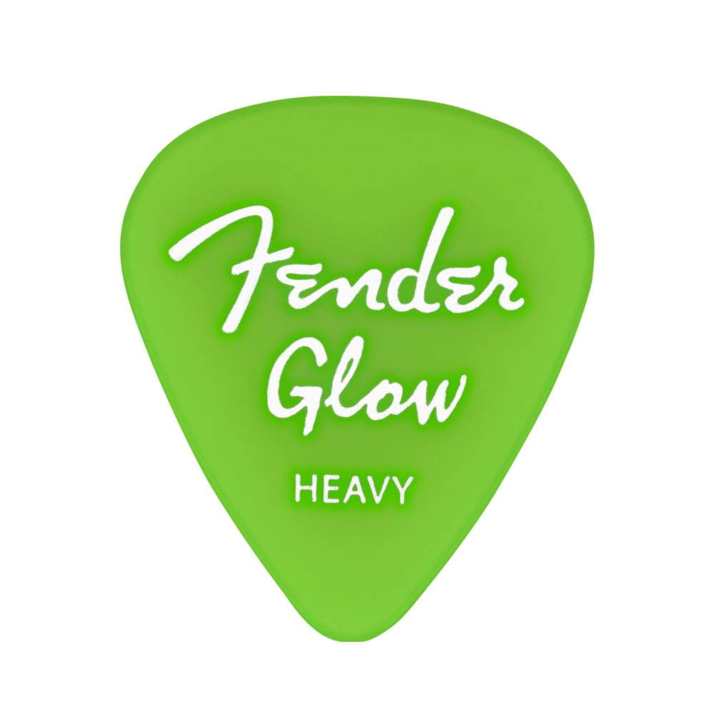 Fender Glow In The Dark 351 Guitar Picks Thin/Medium/Heavy (1980351020)