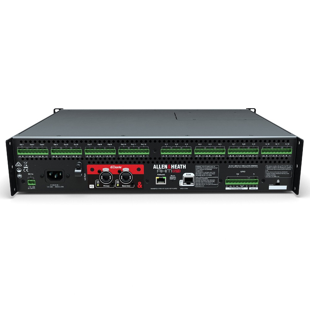 Allen & Heath AHM-64 64 x 64 Audio Matrix Processor