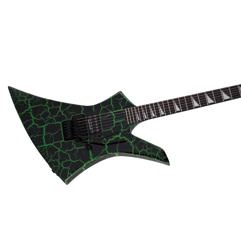 Jackson Pro Series Signature Brandon Ellis Kelly Ebony Fingerboard Electric Guitar (Green Crackle)