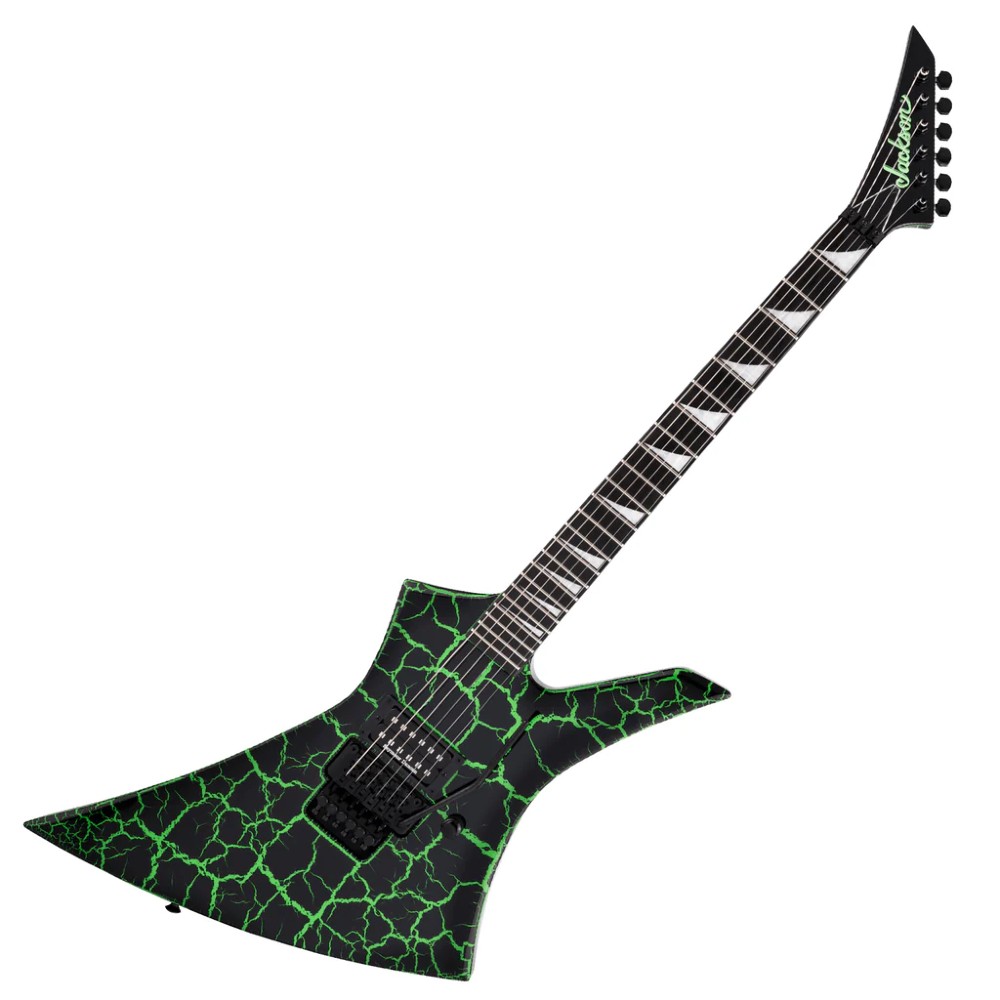 Jackson Pro Series Signature Brandon Ellis Kelly Ebony Fingerboard Electric Guitar (Green Crackle)