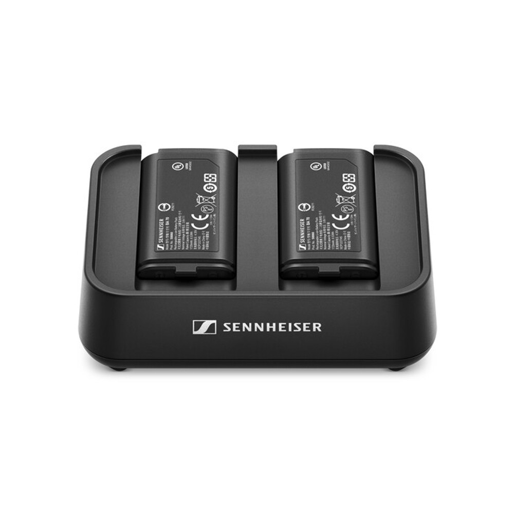 Sennheiser EW-D Charging Set with Two BA 70 Batteries for EW-D Bodypack and Handheld Transmitters