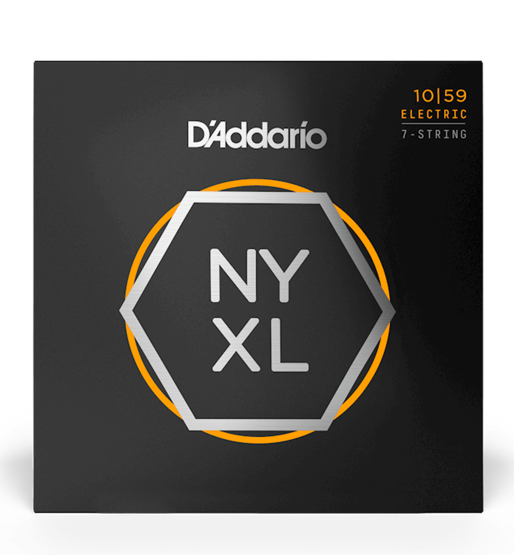 D'Addario NYXL1059 Regular Light 7-String Electric Guitar Strings