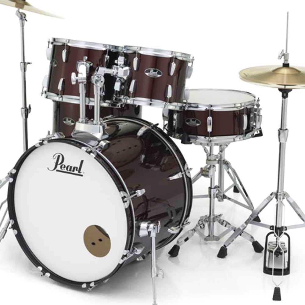 Pearl RS525SBC/C Roadshow 5 piece Drum Set (Red Wine)