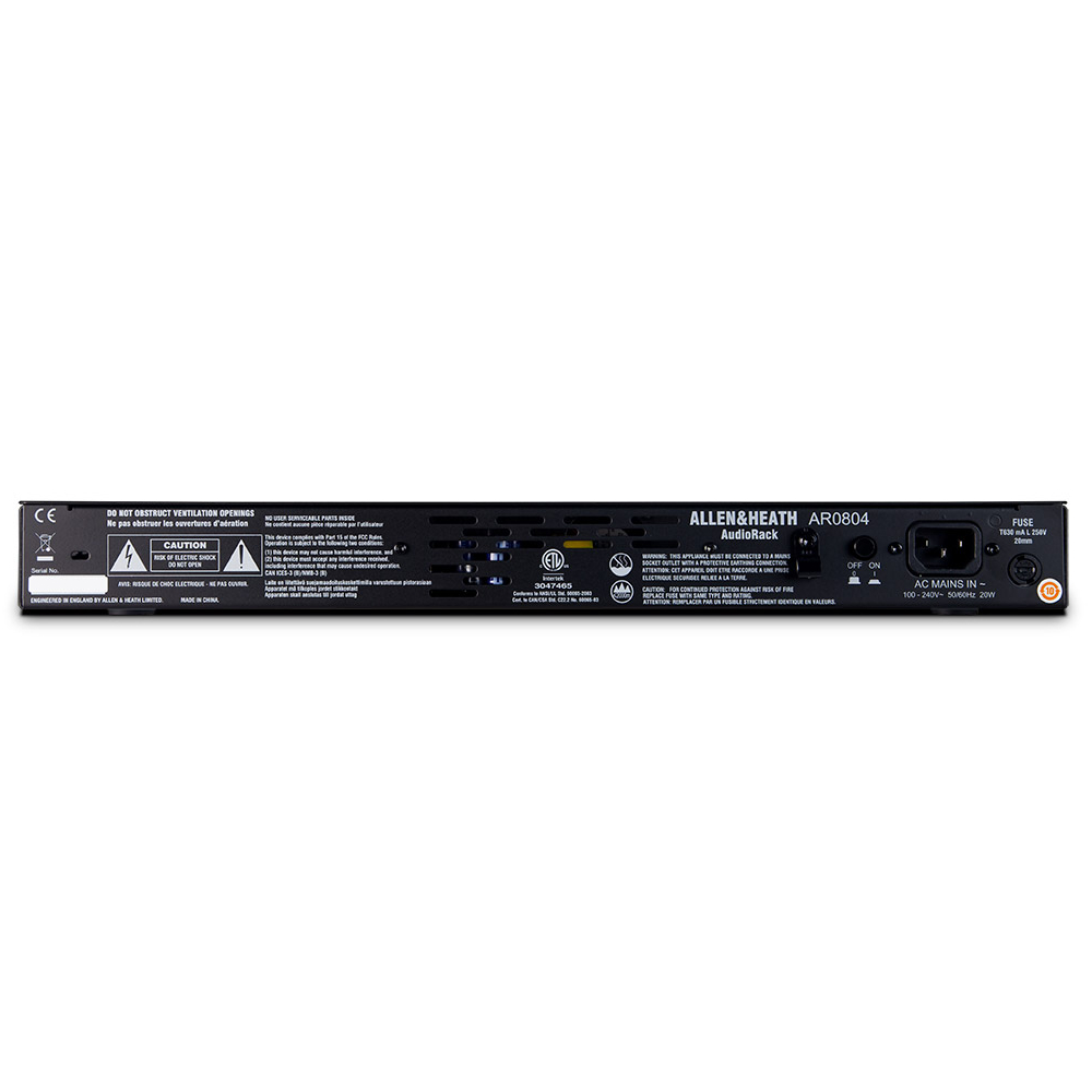 Allen & Heath GLD-AR84 Expander Audio Rack