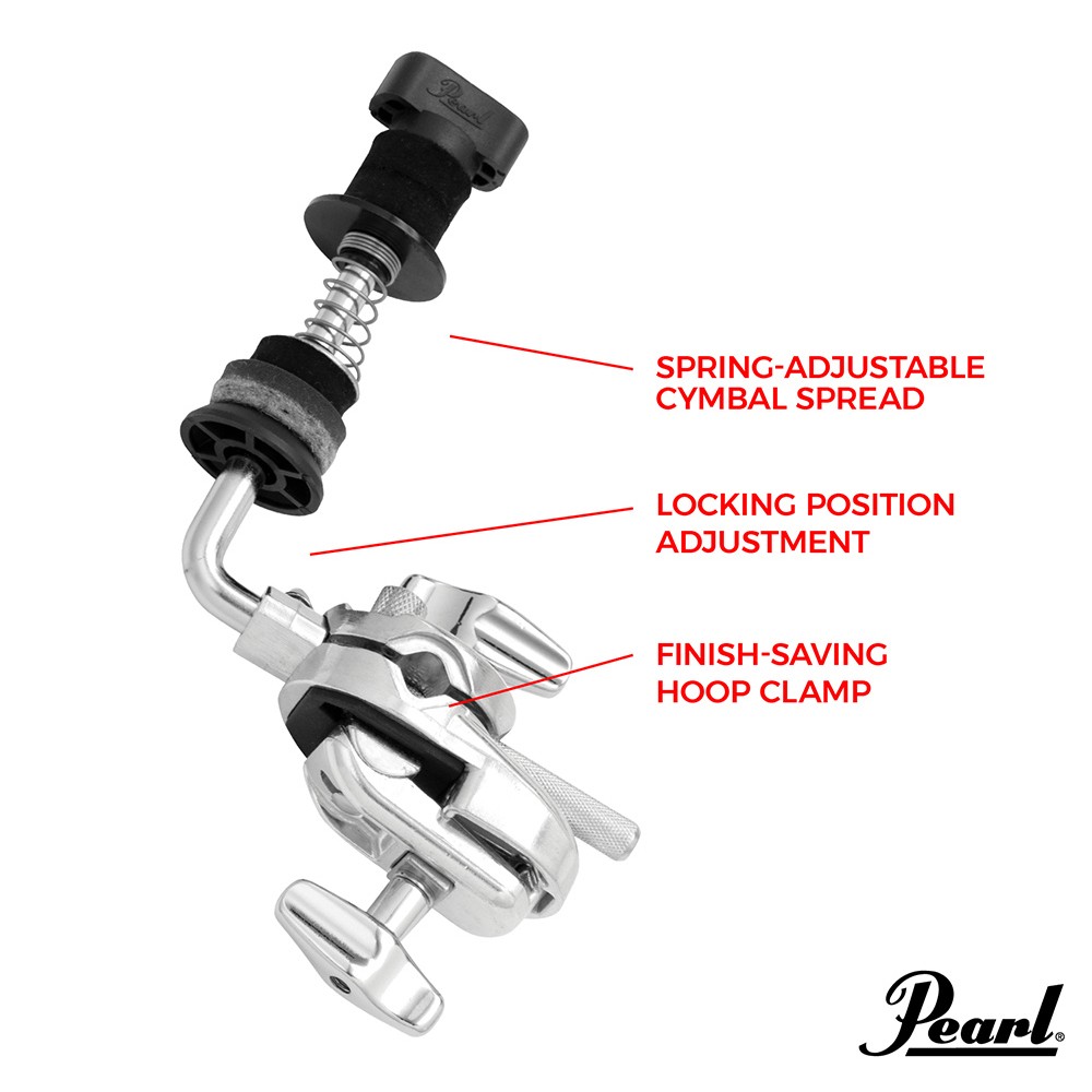 Pearl CLA-130 Bass Drum Hoop Mount Mini Hi-hat Holder