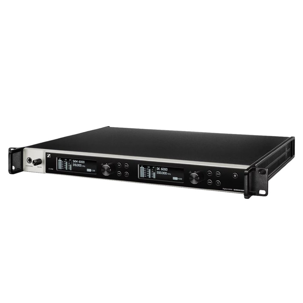 Sennheiser EM 6000 2-channel Digital Rack Mount Wireless Receiver