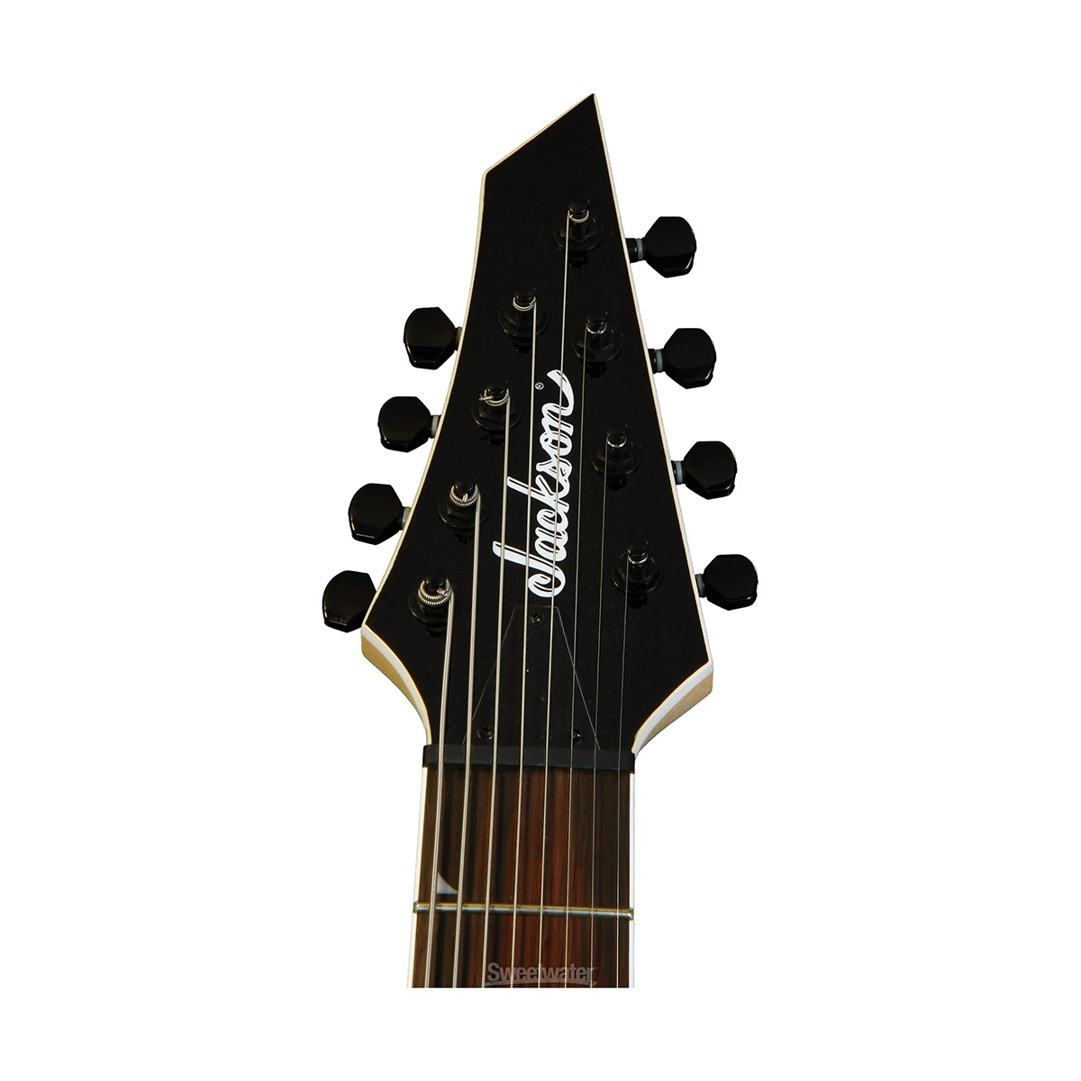 Jackson JS32-8Q DKA HT Dinky Arch Top Electric Guitar (Transparent Black)