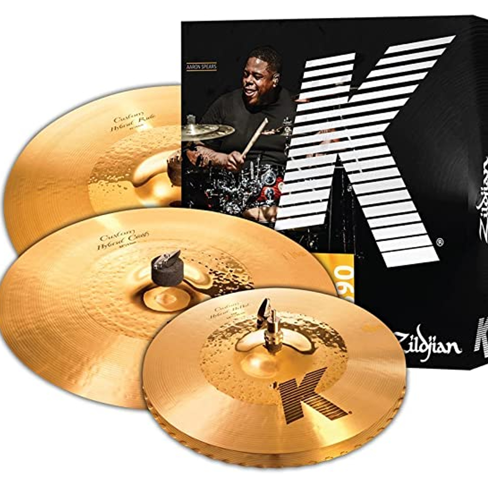  Zildjian K Custom Hybrid Cymbal Set - KCH390