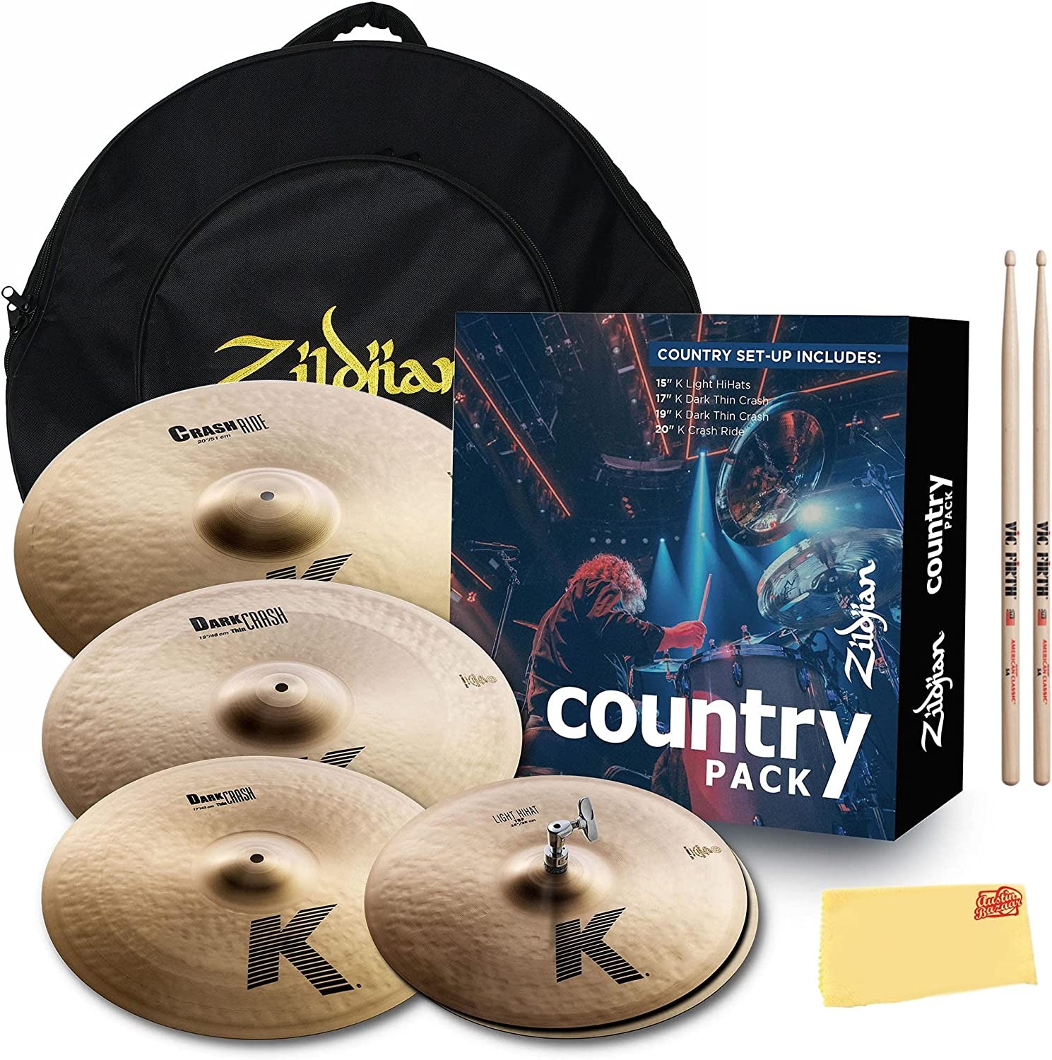 Zildjian K0801C Country Music Pack