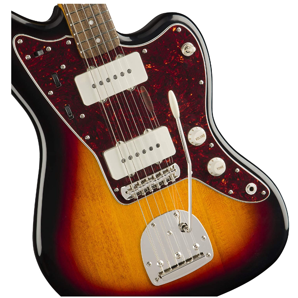 Squier by Fender Classic Vibe 60s Jazzmaster Electric Guitar (3-Color Sunburst and Laurel Fingerboard)