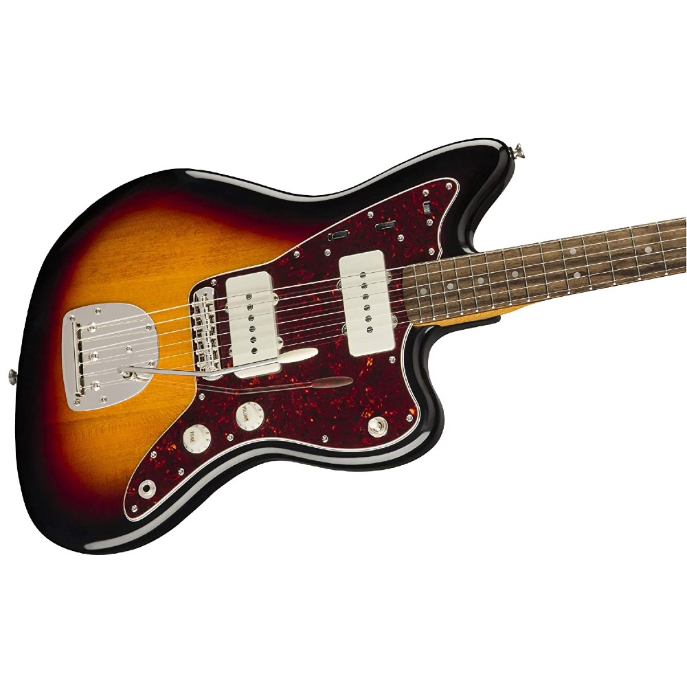 Squier by Fender Classic Vibe 60s Jazzmaster Electric Guitar (3-Color Sunburst and Laurel Fingerboard)