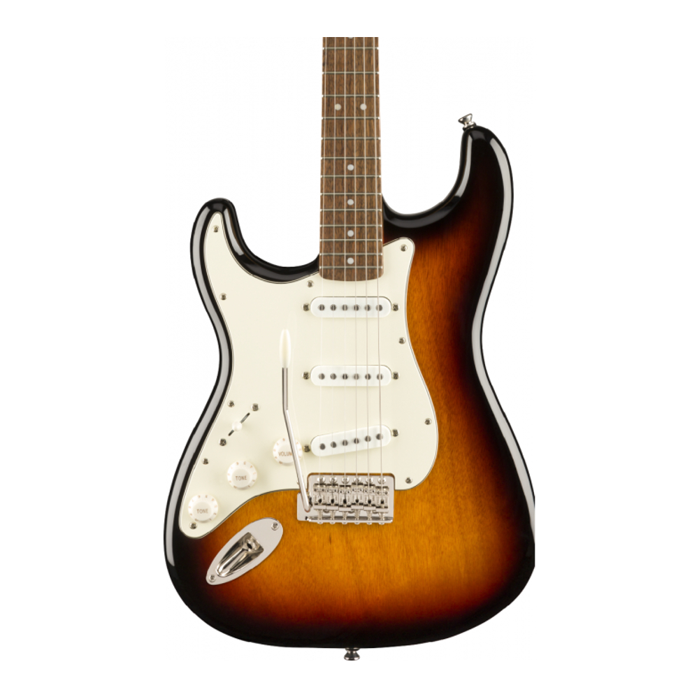 Squier by Fender Classic Vibe '60s Stratocaster Left-Handed Body Electric Guitar - Laurel In 3-Color Sunburst (0374015500)