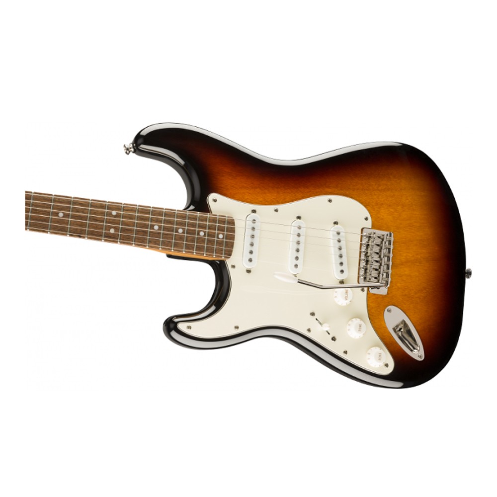 Squier by Fender Classic Vibe '60s Stratocaster Left-Handed Body Electric Guitar - Laurel In 3-Color Sunburst (0374015500)