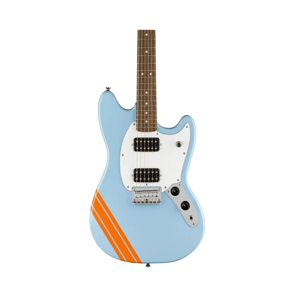Squier by Fender FSR Bullet Competition Mustang HH LRL Daphne Blue (0371221504)