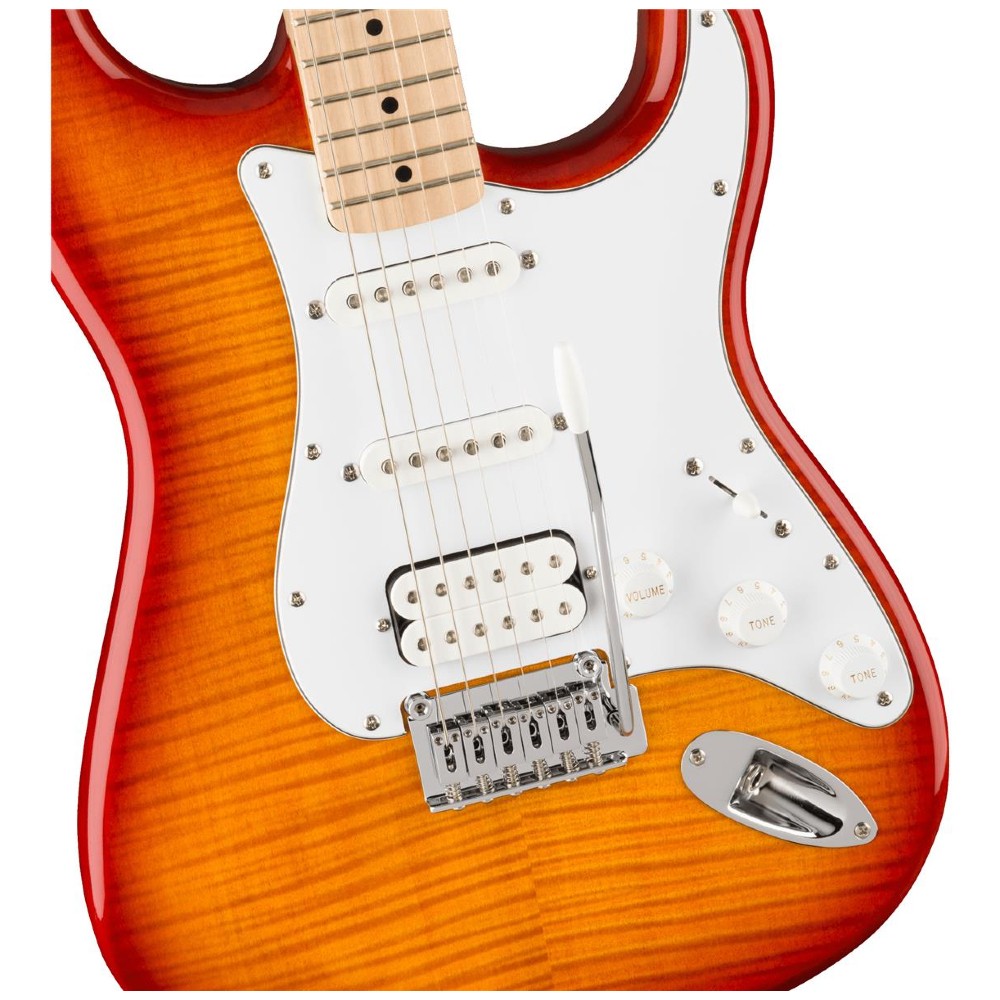 Squier by Fender Affinity Series Stratocaster FMT HSS Electric Guitar - Sienna Sunburst & Maple Fingerboard (378152547)