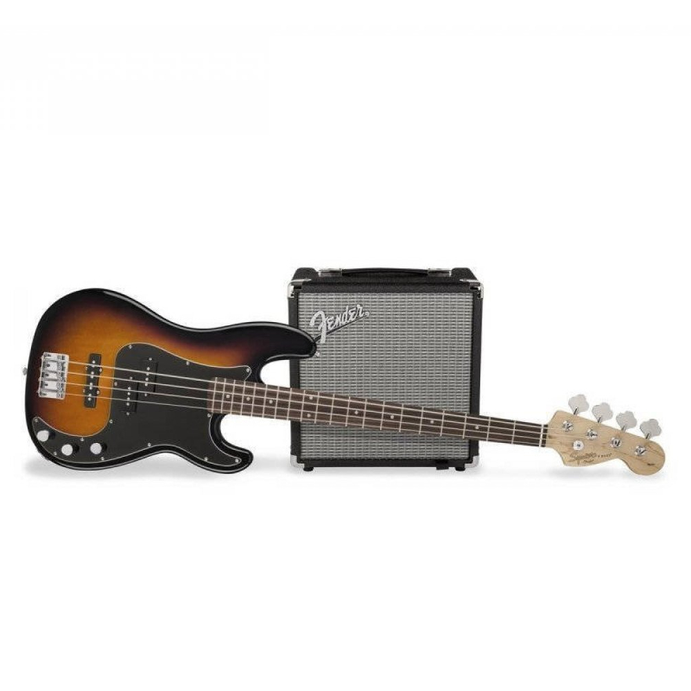 Squier by Fender Affinity Series Precision Bass PJ Pack - Brown Sunburst (371982632)