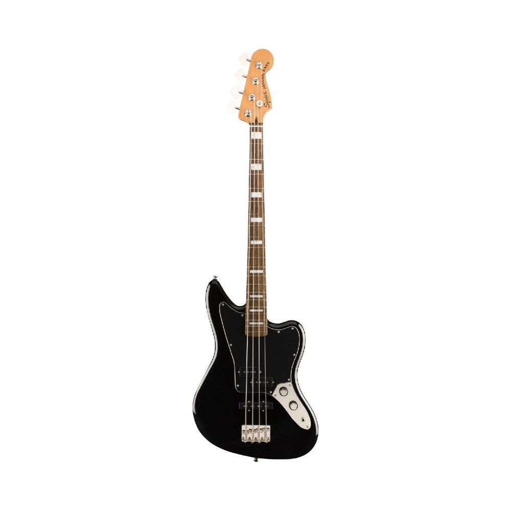 Squier by Fender Classic Vibe Jaguar Bass Guitar - Laurel Fingerboard Black (0374560506)