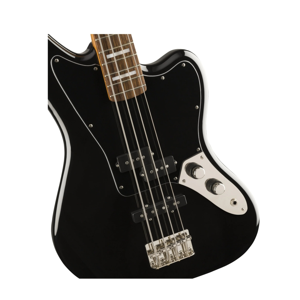 Squier by Fender Classic Vibe Jaguar Bass Guitar - Laurel Fingerboard Black (0374560506)