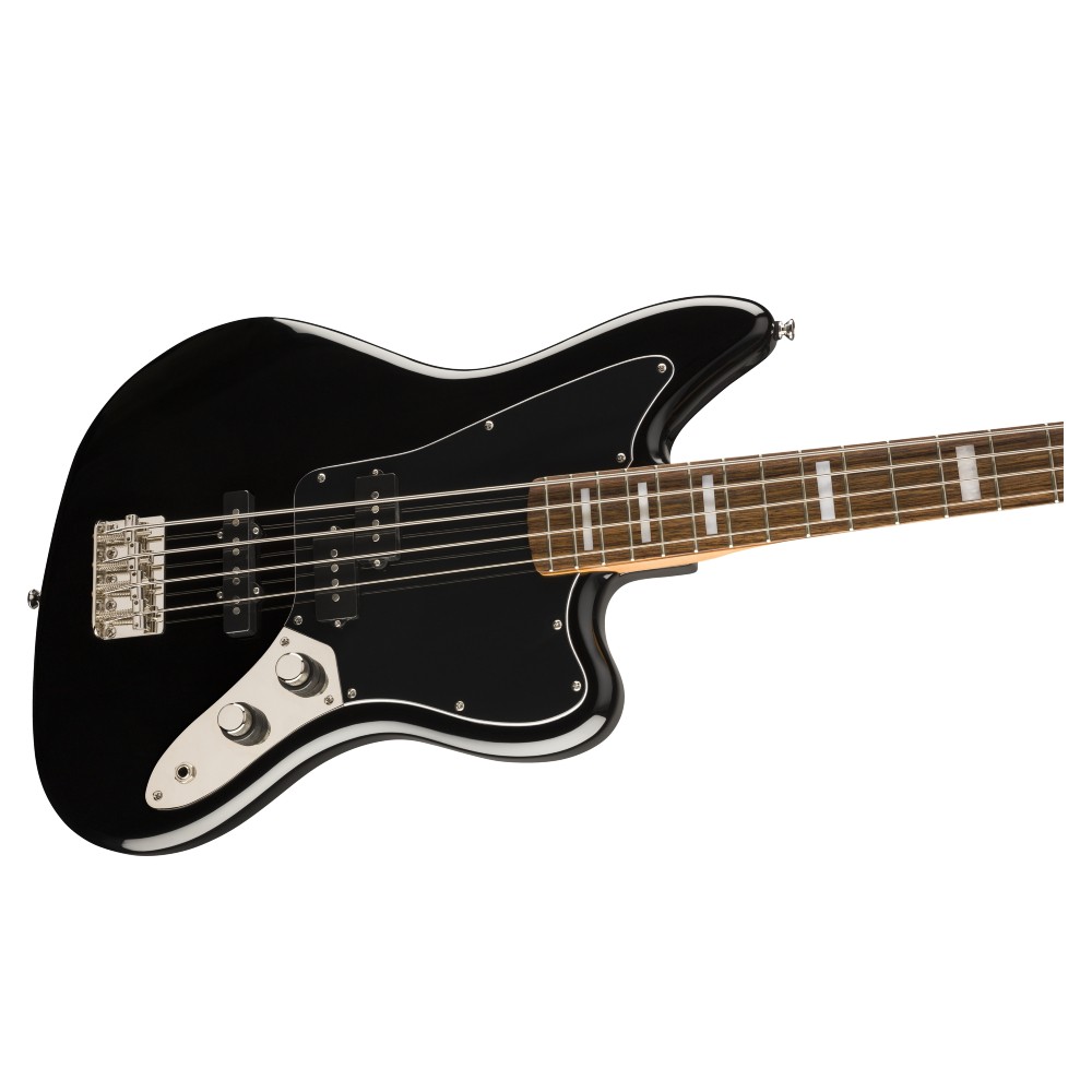 Squier by Fender Classic Vibe Jaguar Bass Guitar - Laurel Fingerboard Black (0374560506)