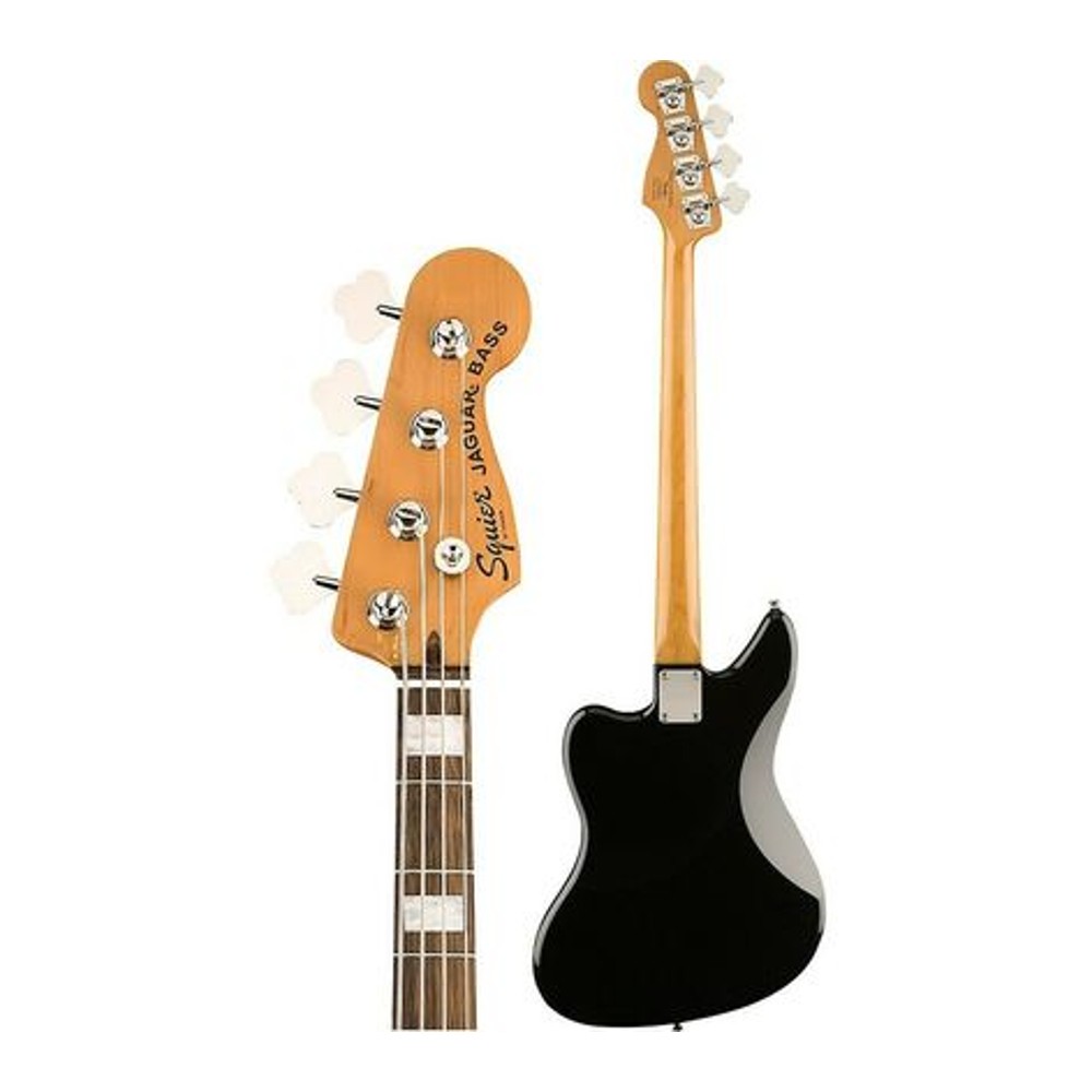 Squier by Fender Classic Vibe Jaguar Bass Guitar - Laurel Fingerboard Black (0374560506)