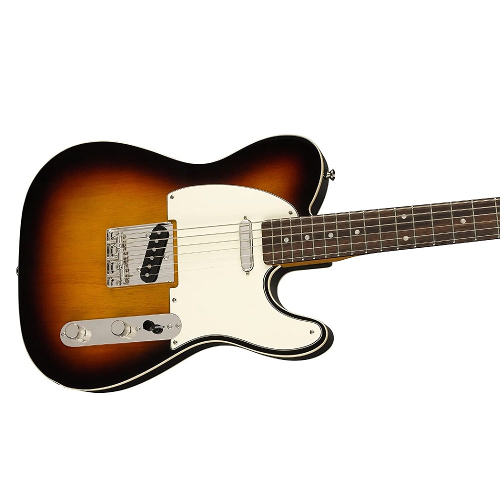 Squier by Fender Classic Vibe Baritone Custom Telecaster Electric Guitar - 3-Color Sunburst (0374042500)