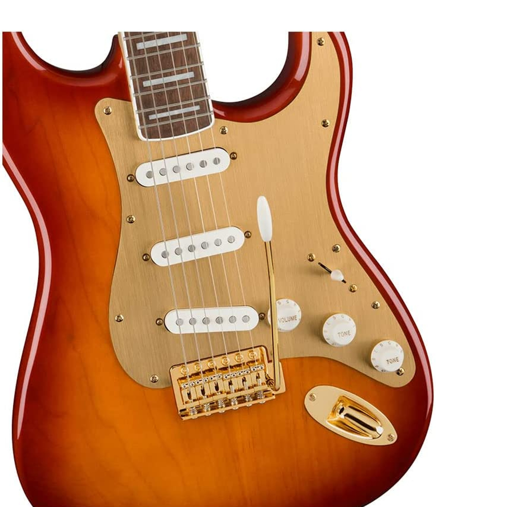 Fender by Squier 40th Anniversary Gold Edition Stratocaster - Sienna Sunburst (379410547)