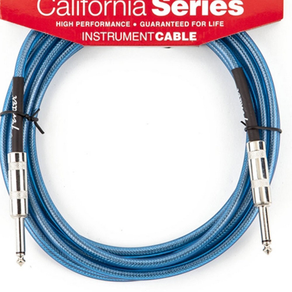 Fender 15ft Lake Placid Blue Instrument Cable