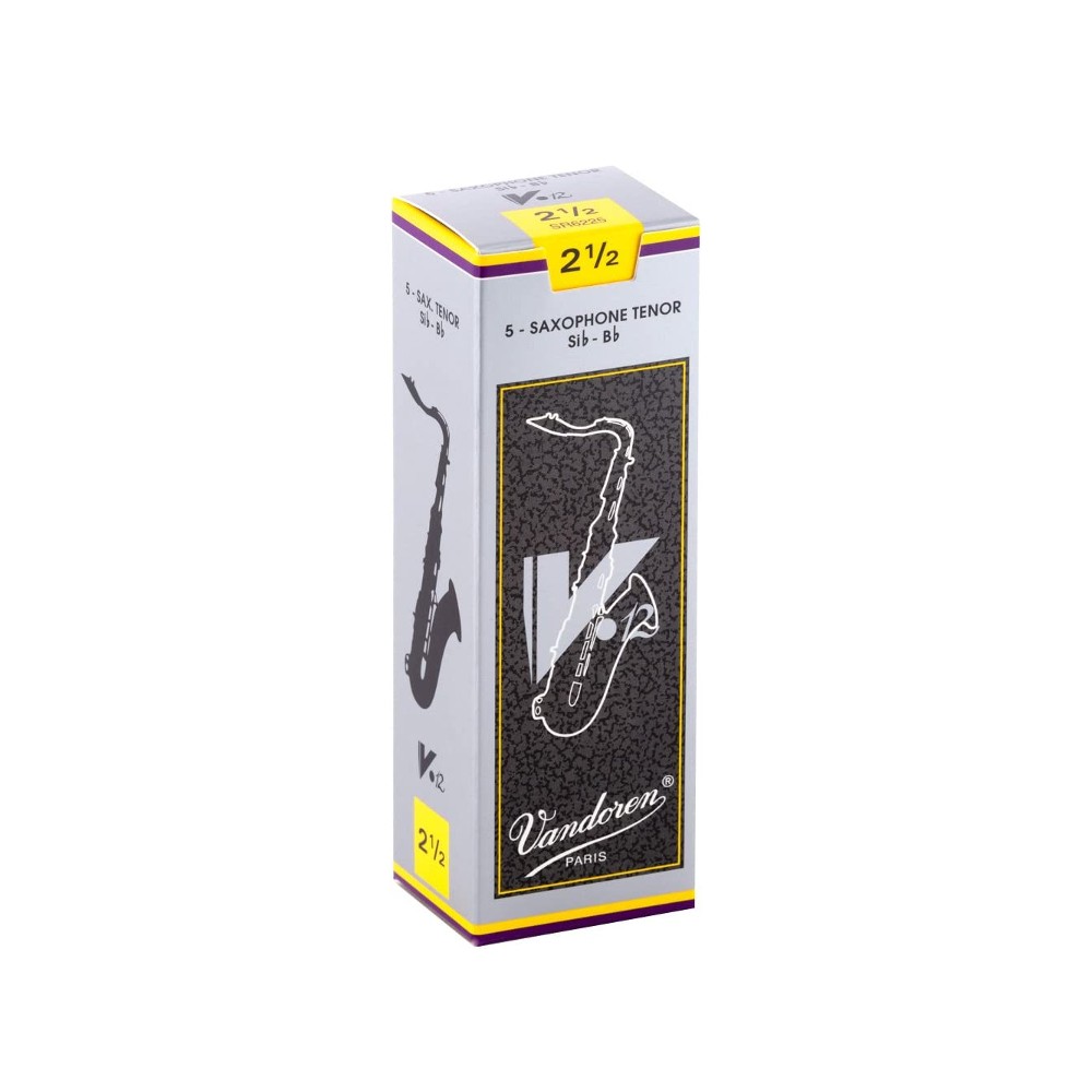 Vandoren SR6225 V12 Tenor Saxophone Reeds (2.5)