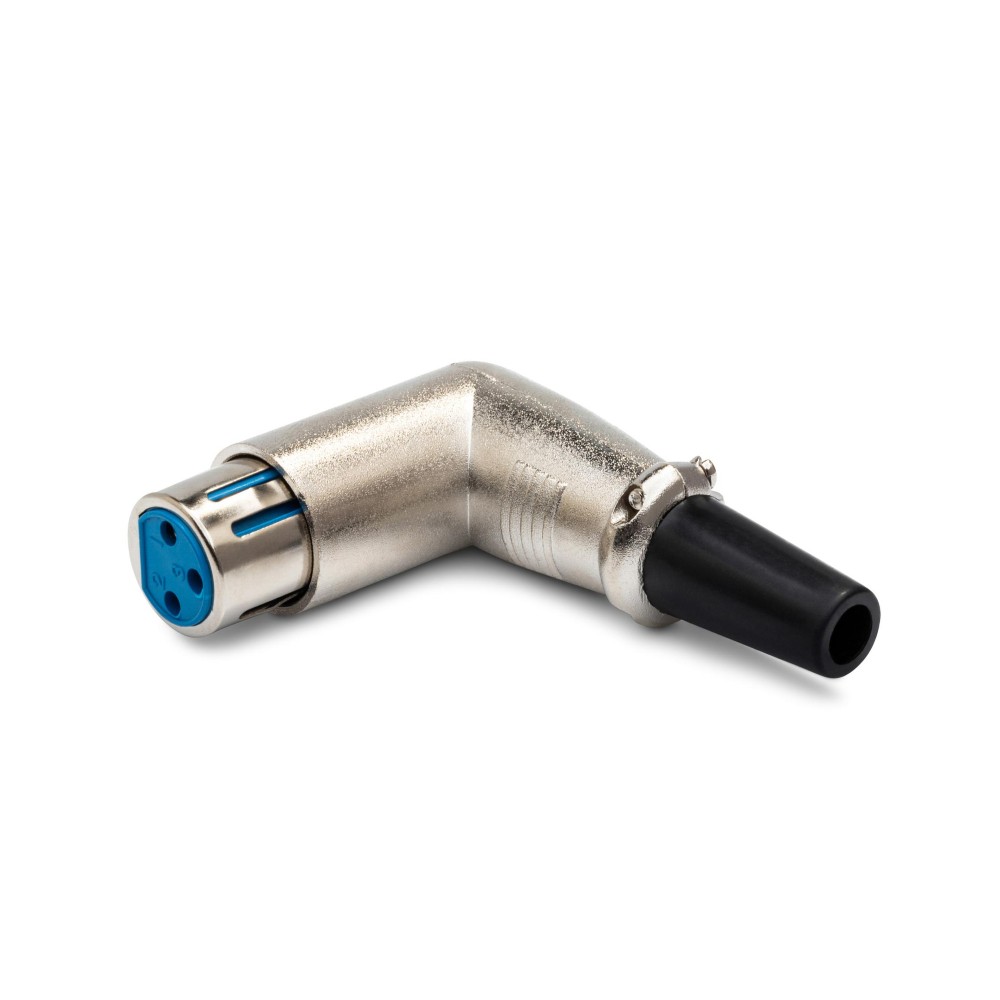 Hosa XRR-318F Right-angle 3-pin Female XLR Connector