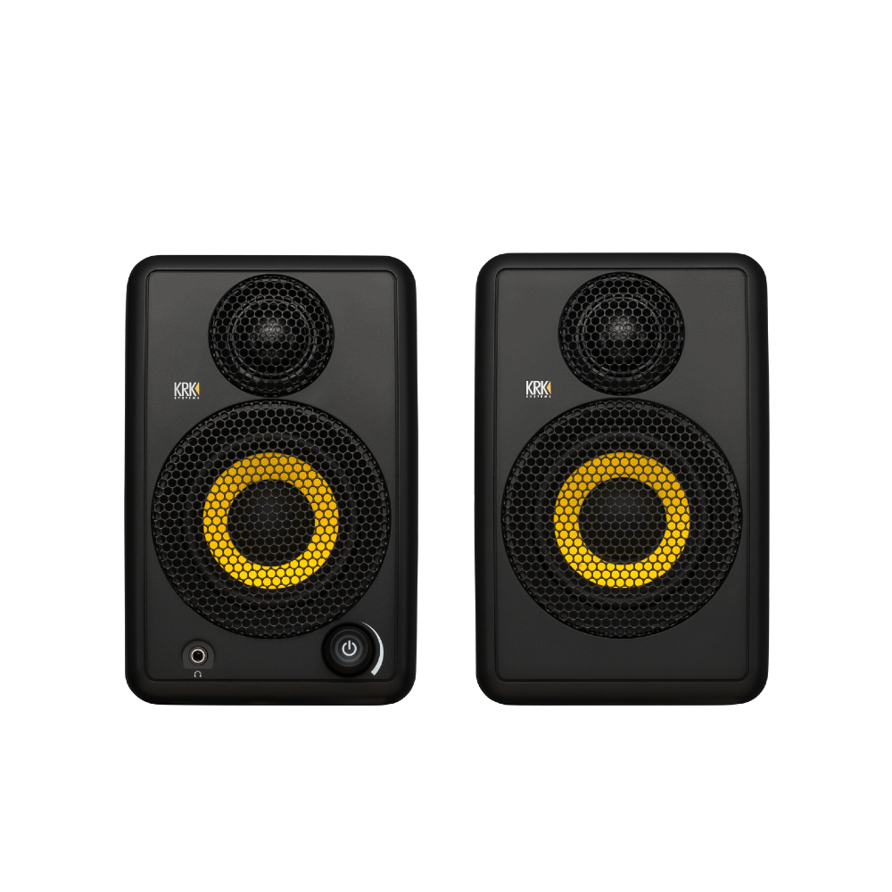 KRK GoAux 3 3 Inch Portable Studio Monitor Speaker (GOAUX3-EU)