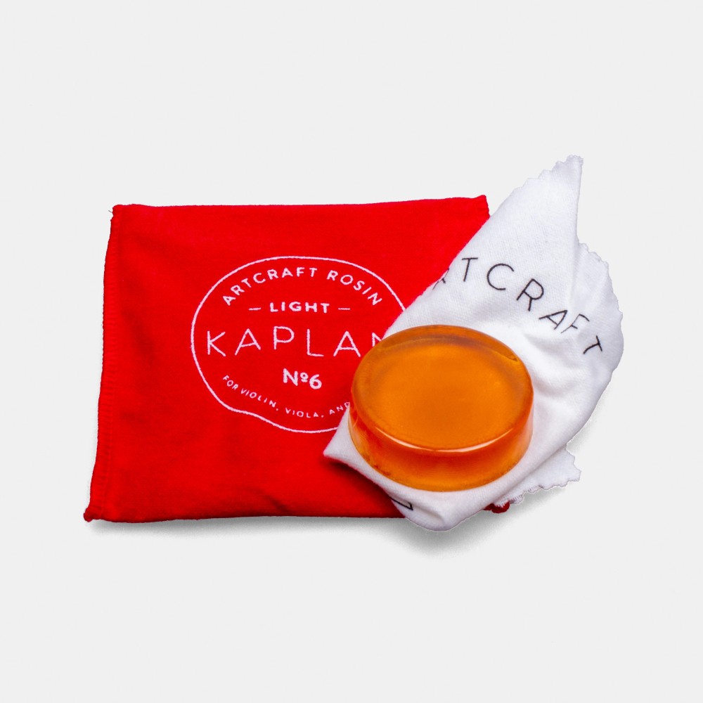 D'Addario KACR6 Kaplan Artcraft Rosin Light with Flannel Pouch