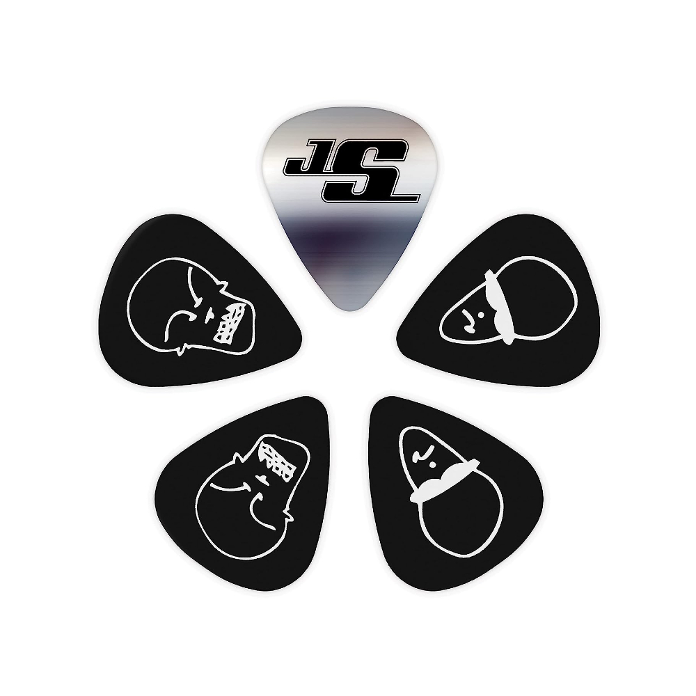 D'Addario JSCD-01 Joe Satriani Chrome Dome Guitar Picks